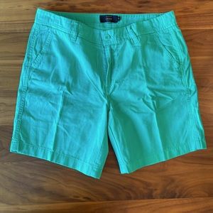 J.Crew - Sunday Slim Chino Shorts Brilliant Green / Size 10